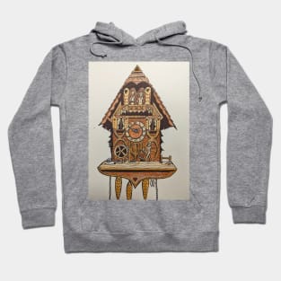 Cuckoo clock says it's time Hoodie